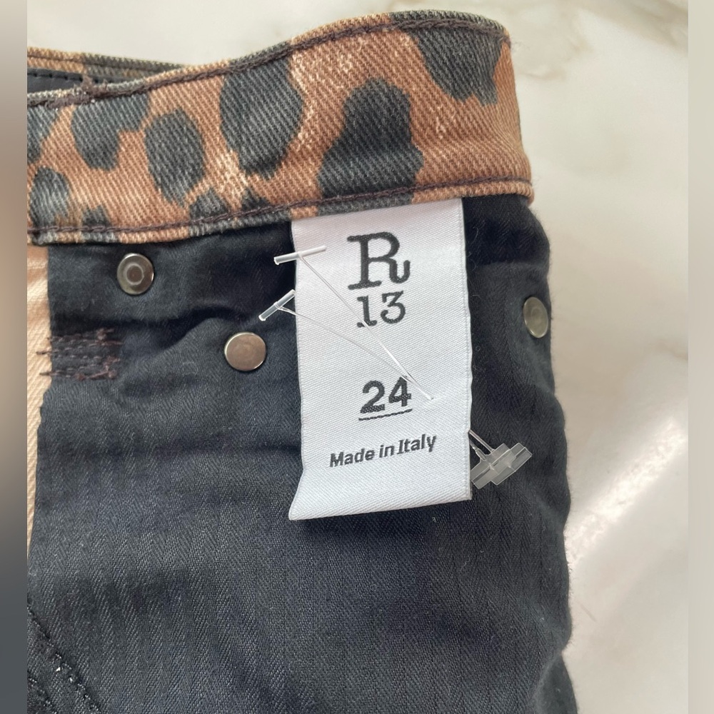 R13 High Rise Mini Skirt🐆😎 - Picture 10 of 14